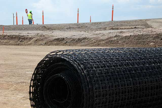 Talon Fabrics based reinforcement roll prior to installation